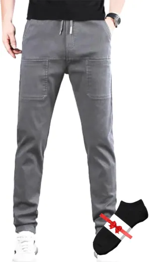 Acegents Cargo Pants, Mencomfy Multipants - High Stretch Multi-Pocket Cargo Pants, Sirmale Men Comfy Multi Pants