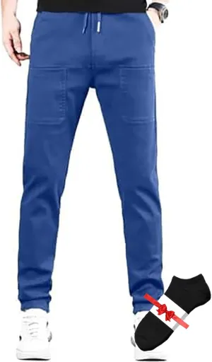 Acegents Cargo Pants, Mencomfy Multipants - High Stretch Multi-Pocket Cargo Pants, Sirmale Men Comfy Multi Pants