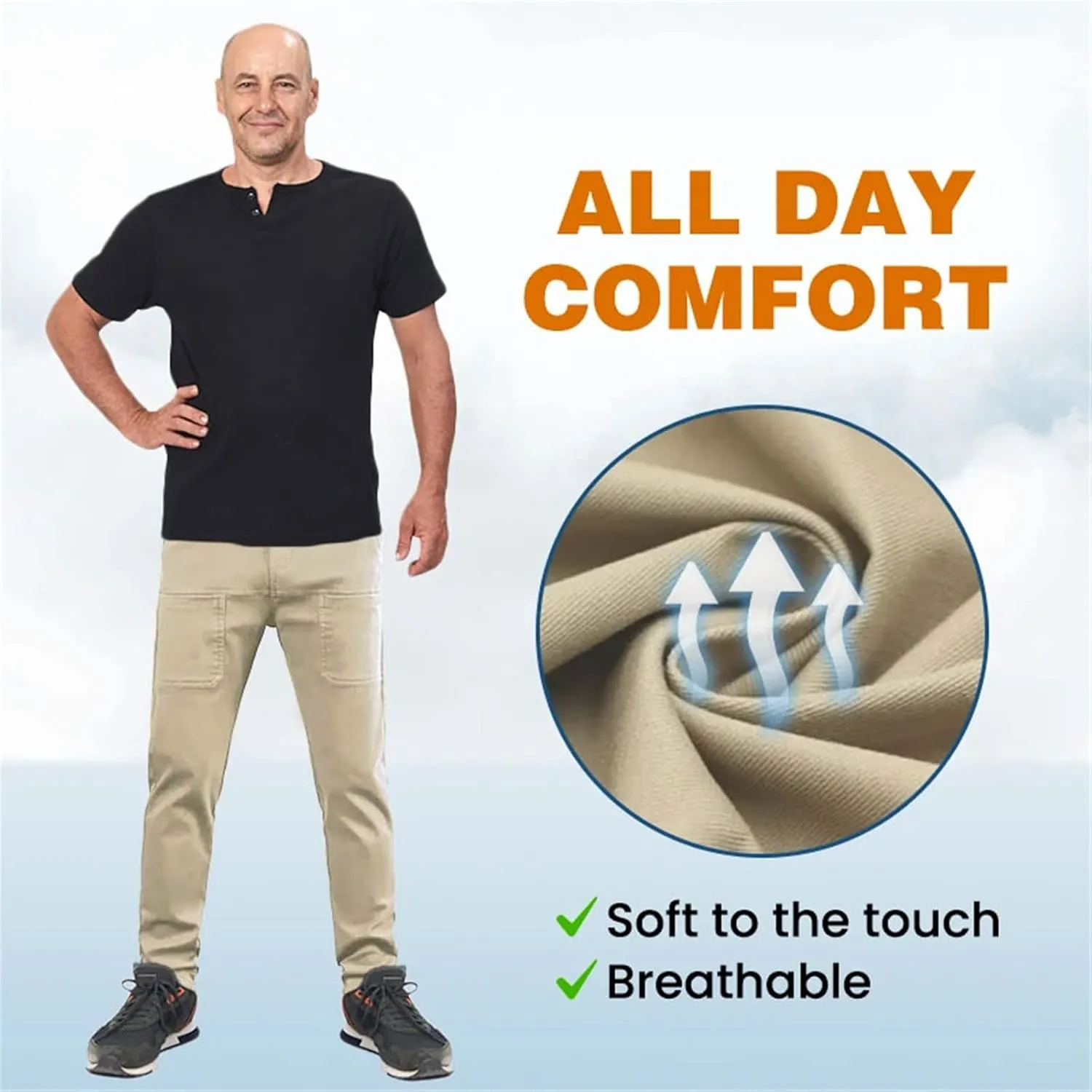 Acegents Cargo Pants, Multipants - High Stretch Multi-Pocket Cargo Pants, Lightweight Hiking Quick-Dry Pants