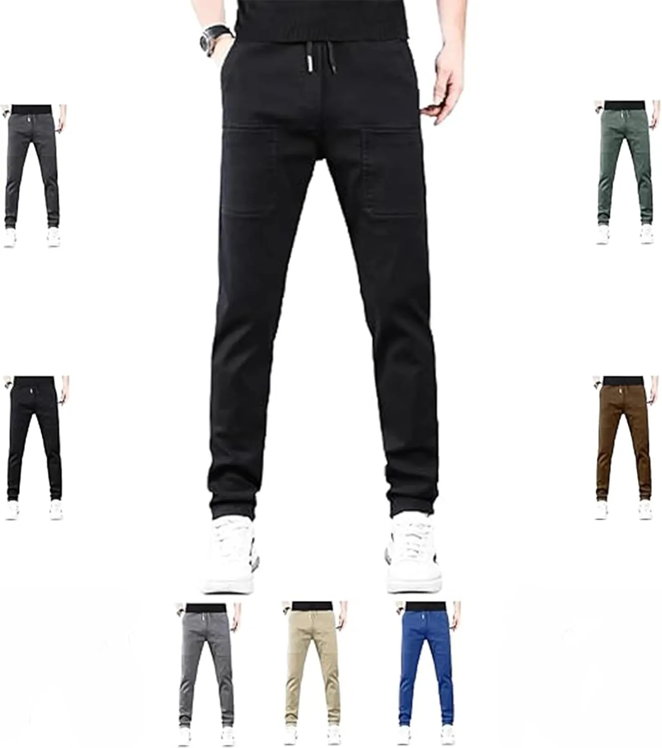 Acegents Mens Pants, Acegents Cargo Pants,Acegents Multipants,High Stretch Multi-Pocket Cargo Pants