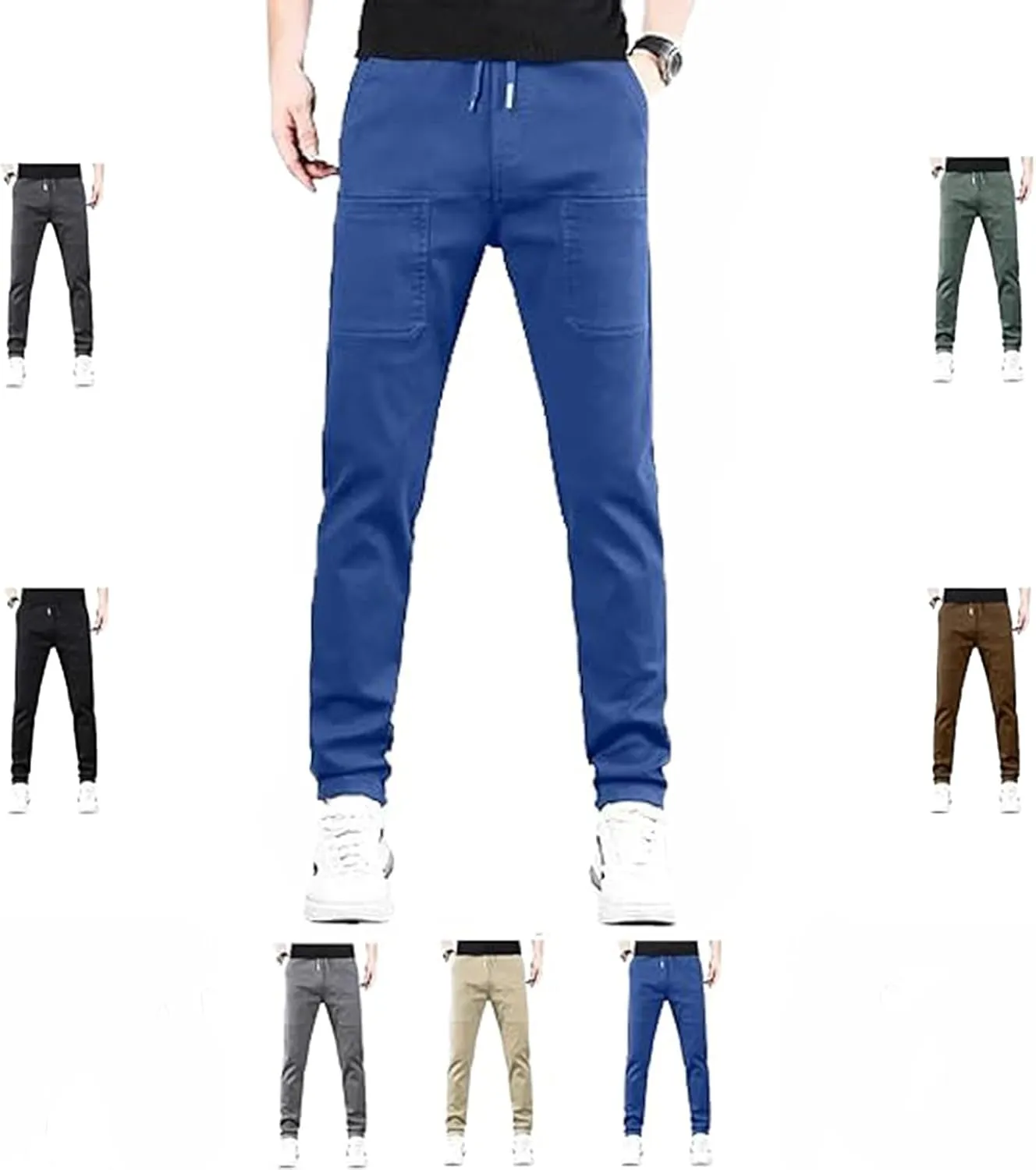 Acegents Mens Pants, Acegents Cargo Pants,Acegents Multipants,High Stretch Multi-Pocket Cargo Pants