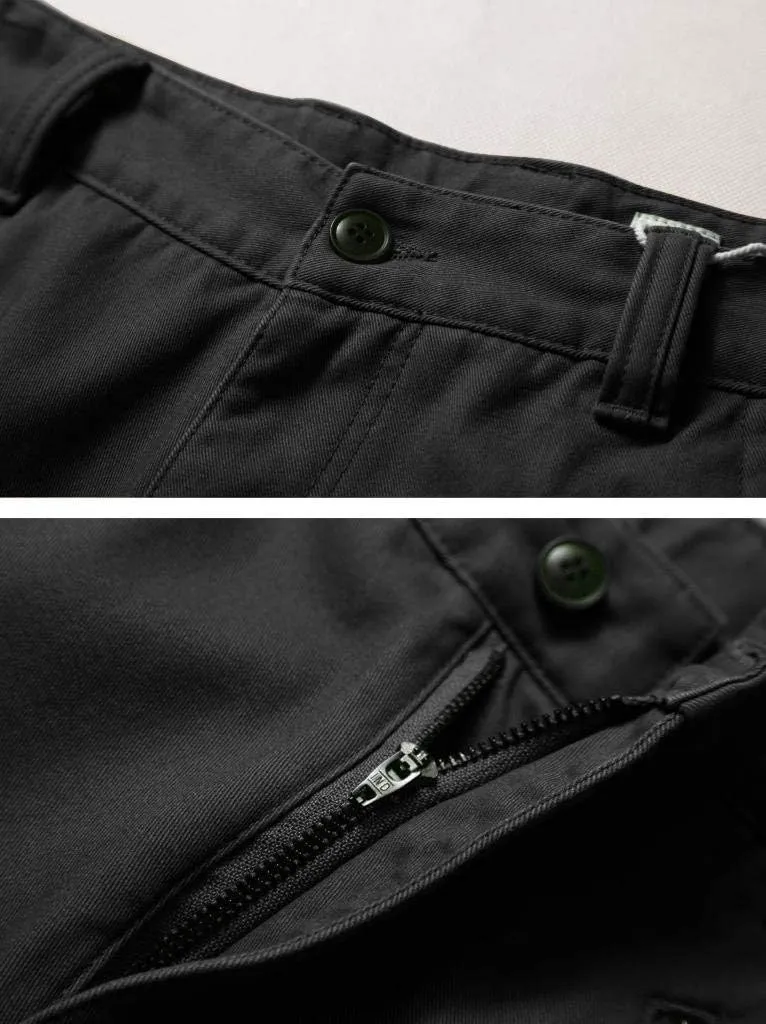 AKARMY Men's Fleece Lined Hiking Pants Outdoor Cargo Pants Casual Work Ski Pants with 8 Pockets