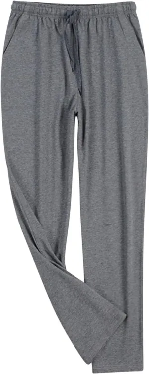 Cambkatl Men's Comfy Modal Pajama Pants Loose Drawstring Lounge Pants Sleepwear Bottom with Pockets