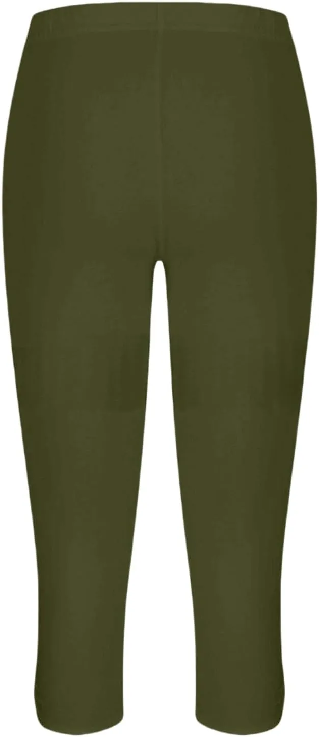 Capri Leggings for Women Tummy Control Workout Capris Leggings Pockets High Waist Athletic Yoga Pants Running Hiking