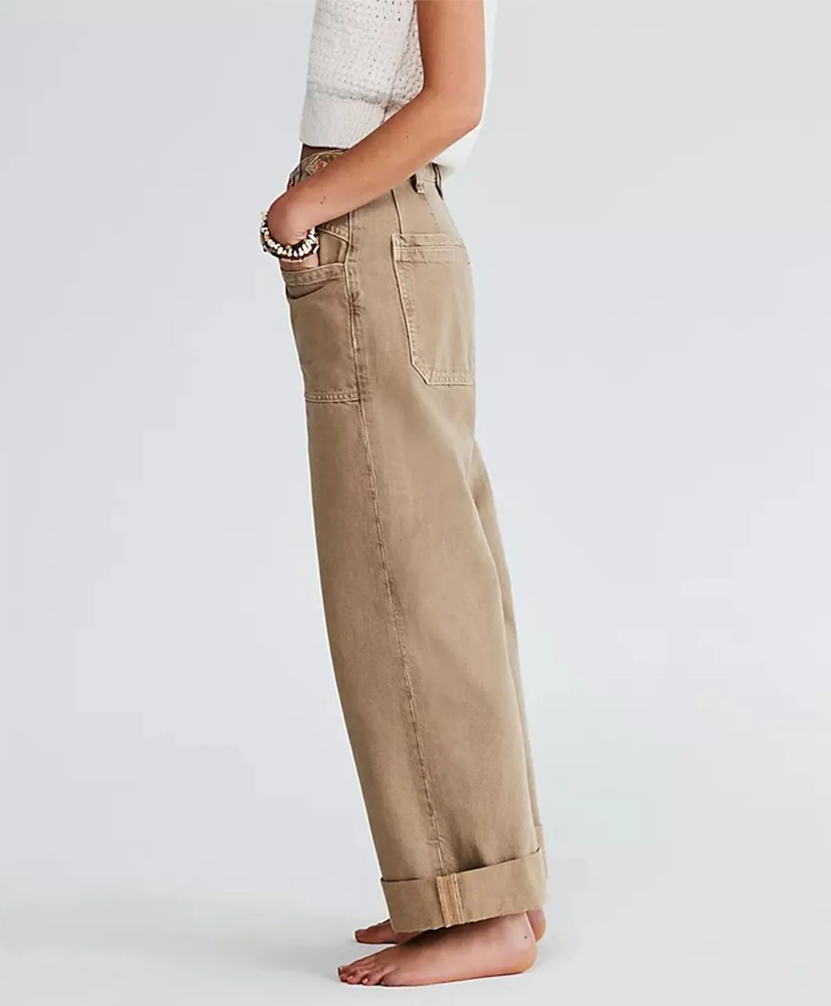 cffvdiz Wide Leg Jeans for Women Vintage Baggy Low Waist Straight Leg Denim Pants Trouser Jeans