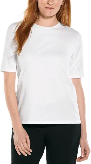 Coolibar UPF 50  Women's Morada Everyday Short Sleeve T-Shirt - Sun Protective