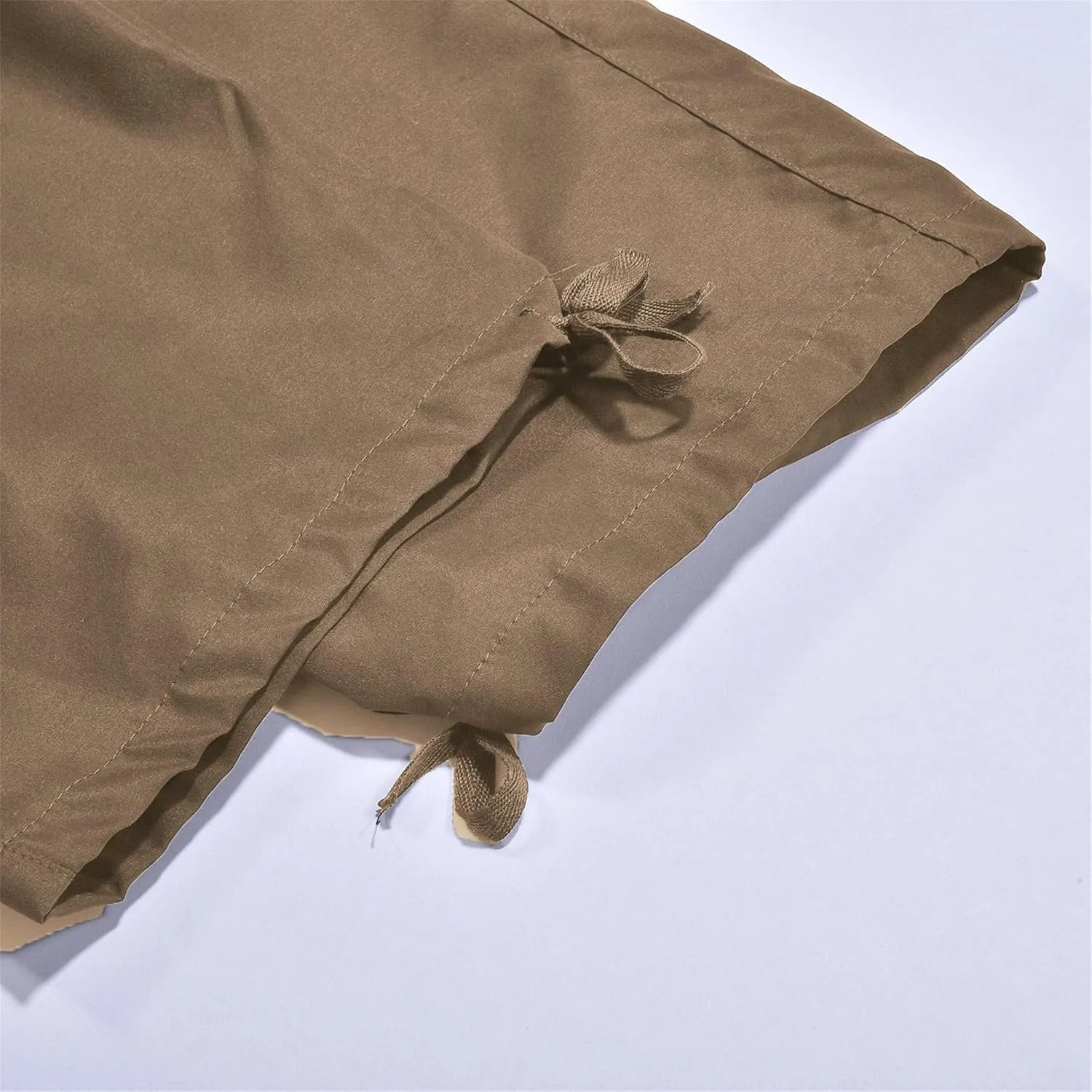DGHM-JLMY Mens Outdoor Cargo Pants Casual Hiking Athletic Pant Trousers Drawstring Loose Straight Joggers Sweatpants