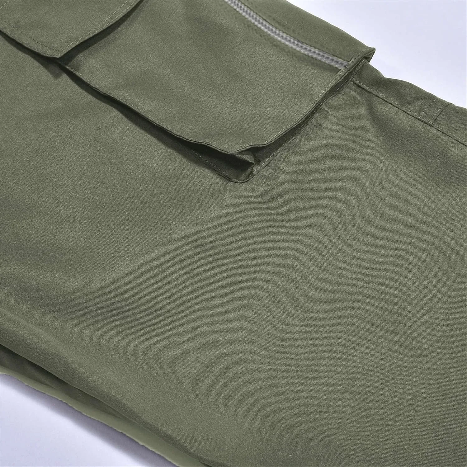 DGHM-JLMY Mens Outdoor Cargo Pants Casual Hiking Athletic Pant Trousers Drawstring Loose Straight Joggers Sweatpants