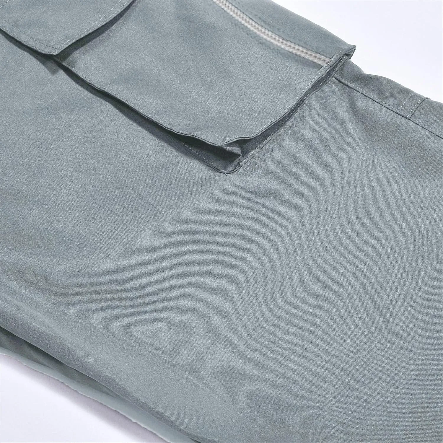 DGHM-JLMY Mens Outdoor Cargo Pants Casual Hiking Athletic Pant Trousers Drawstring Loose Straight Joggers Sweatpants