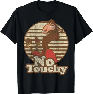 Disney Emperor's New Groove Kuzco Llama No Touchy Short Sleeve T-Shirt