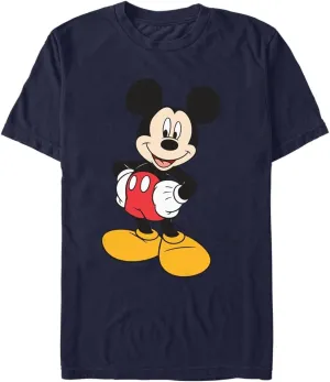 Disney Men's Classic Mickey Mouse Full Size Graphic Short Sleeve T-Shirt