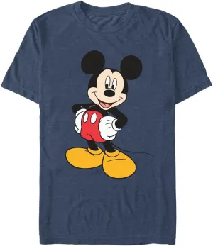 Disney Men's Classic Mickey Mouse Full Size Graphic Short Sleeve T-Shirt