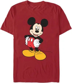 Disney Men's Classic Mickey Mouse Full Size Graphic Short Sleeve T-Shirt