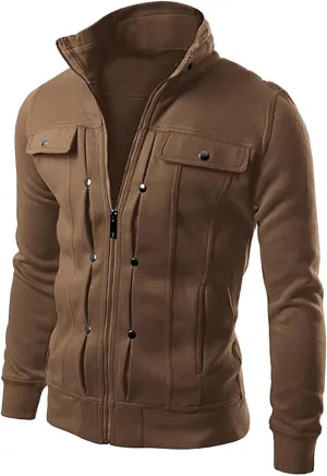 DuDubaby Lightweight Jacket Men Tie Dye Jacket Casual Camouflage Sports Sweatshirt Long Sleeve Zipper Hooded Jacket Coat