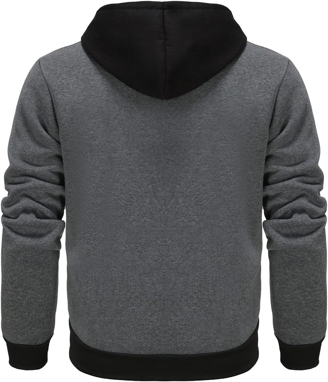 Full Zip Hoodies For Men,Mens Sweatshirt Hooded Fall Sports Jacket Lightweight Slim Fit Casual Long Sleeve Coat