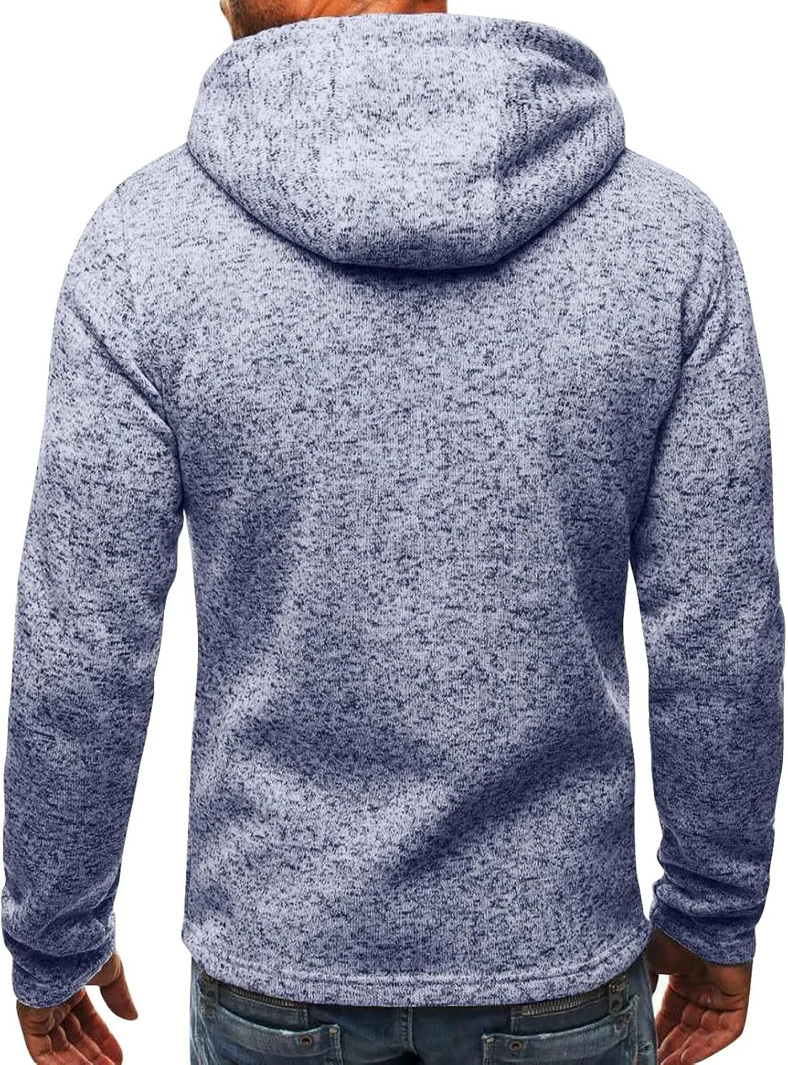Full Zip Hoodies For Men,Mens Sweatshirt Hooded Fall Sports Jacket Lightweight Slim Fit Casual Long Sleeve Coat