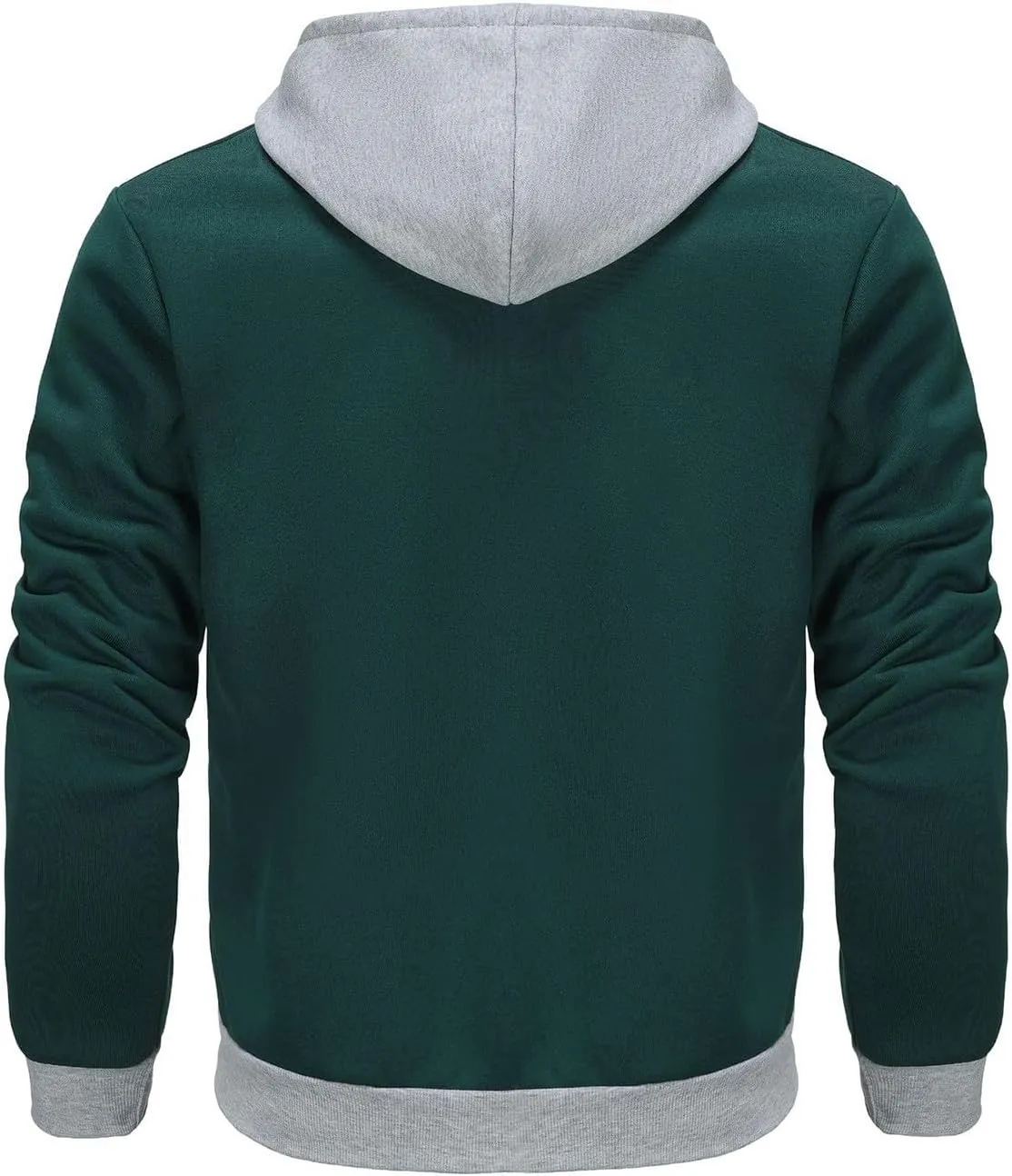 Full Zip Hoodies For Men,Mens Sweatshirt Hooded Fall Sports Jacket Lightweight Slim Fit Casual Long Sleeve Coat