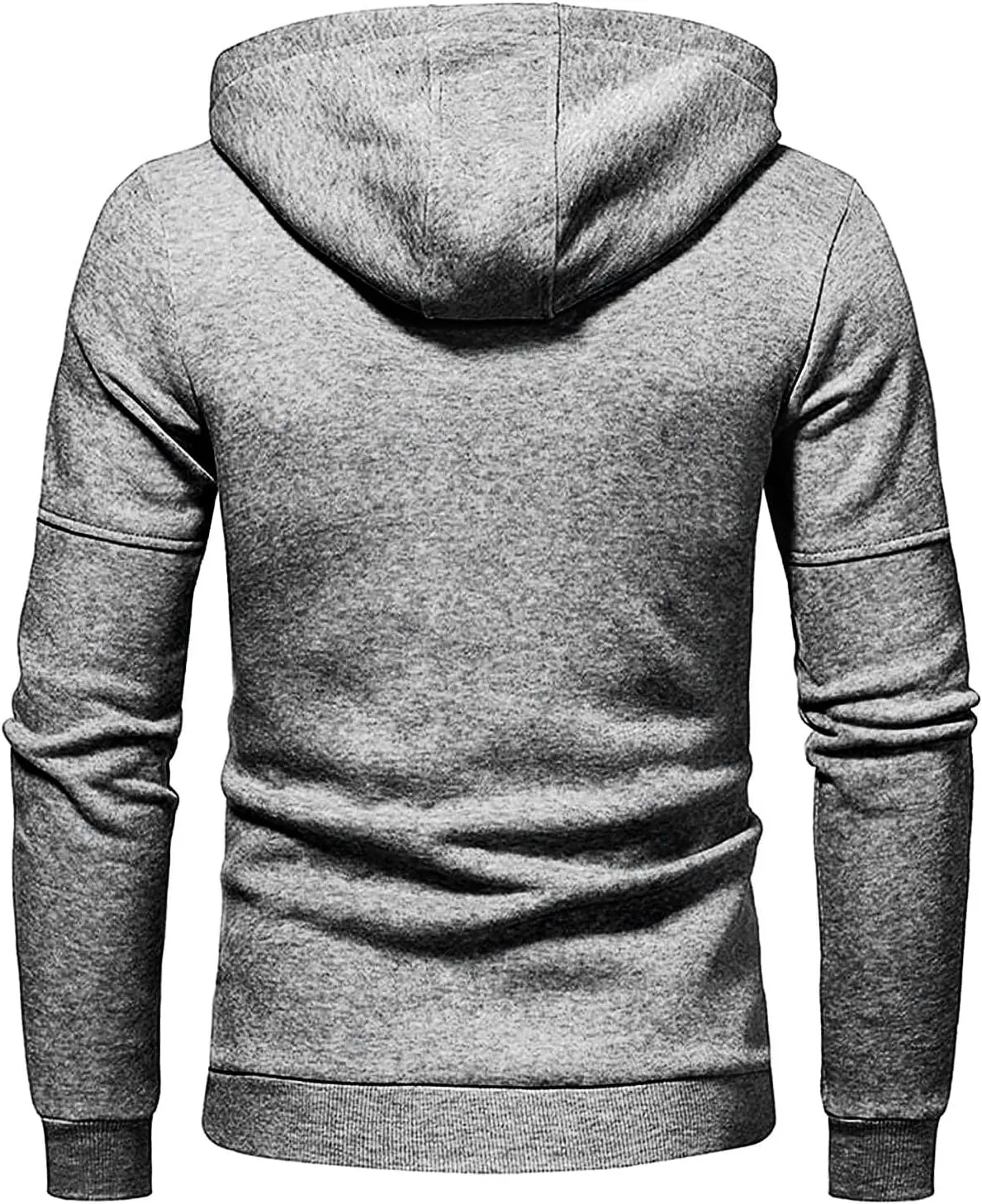 Full Zip Hoodies For Men,Mens Sweatshirt Hooded Fall Sports Jacket Lightweight Slim Fit Casual Long Sleeve Coat