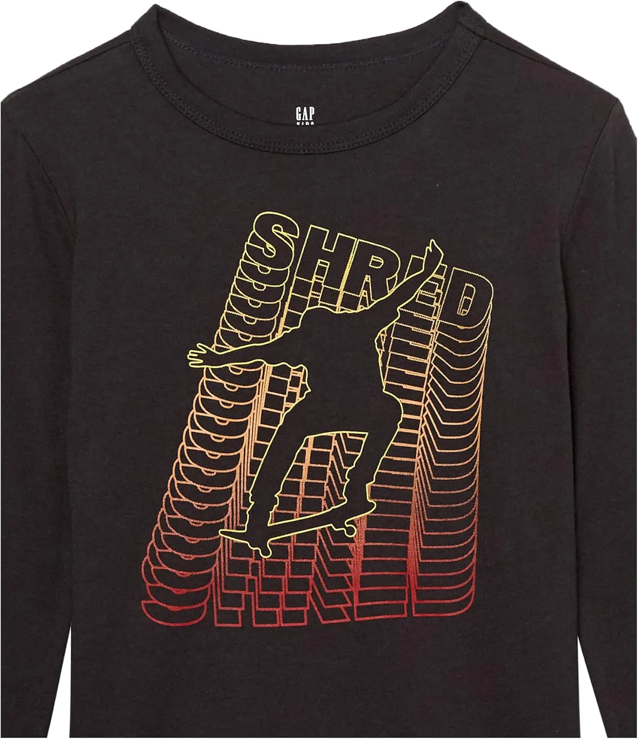 GAP Boys' Long Sleeve Graphic Tee T-Shirt