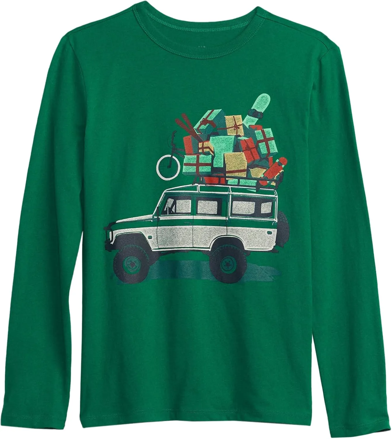 GAP Boys' Long Sleeve Graphic Tee T-Shirt