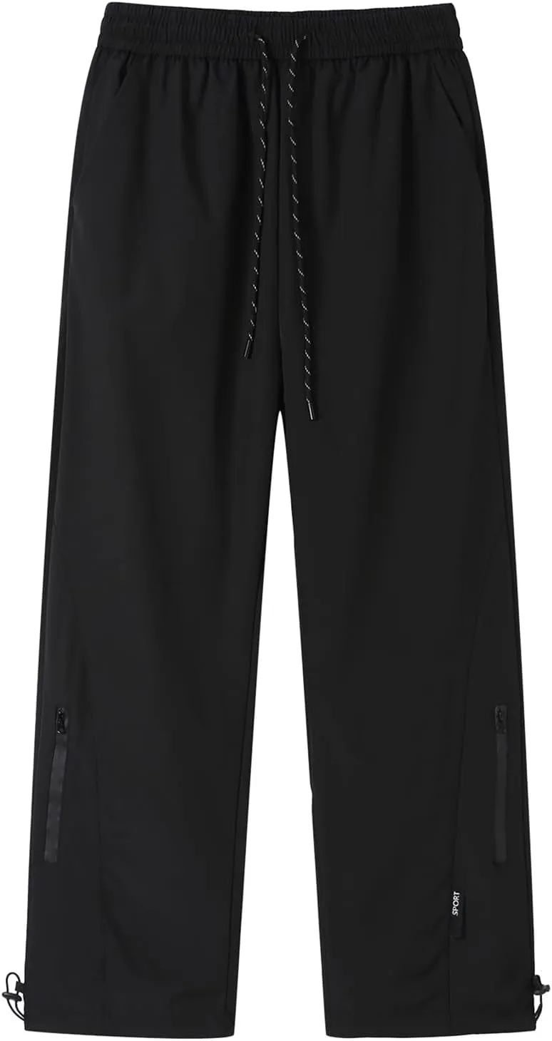 Hiking Pants Men Baggy Cargo Work Pants Cargo Overalls for Men Men's Flex Waist Outdoor Cargo Pant 30 X 34 Men's