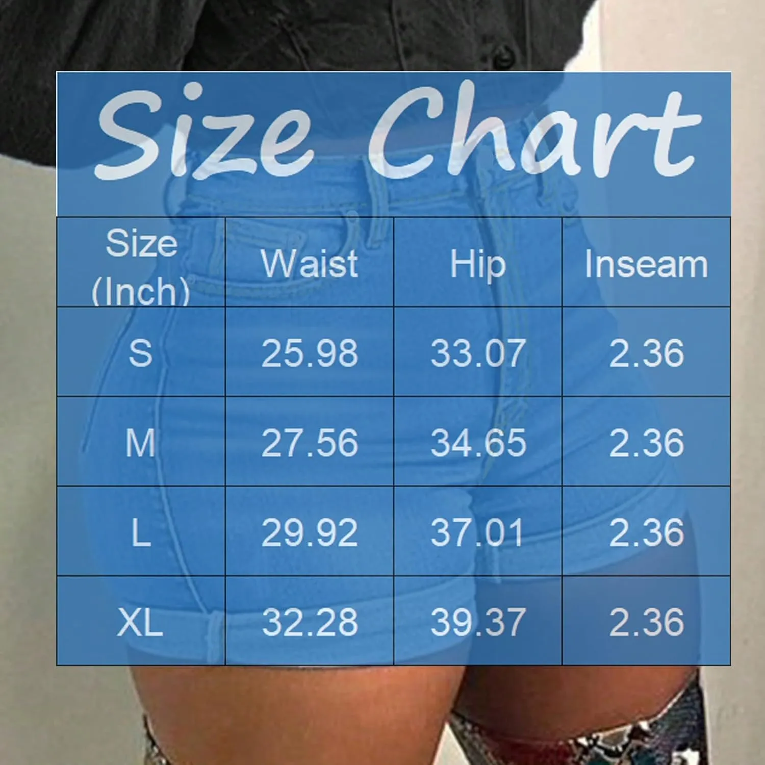 Jean Shorts Womens Casual High Waisted Cuffed Denim Shorts Booty Stretchy Cute Y2k Jorts with Pockets