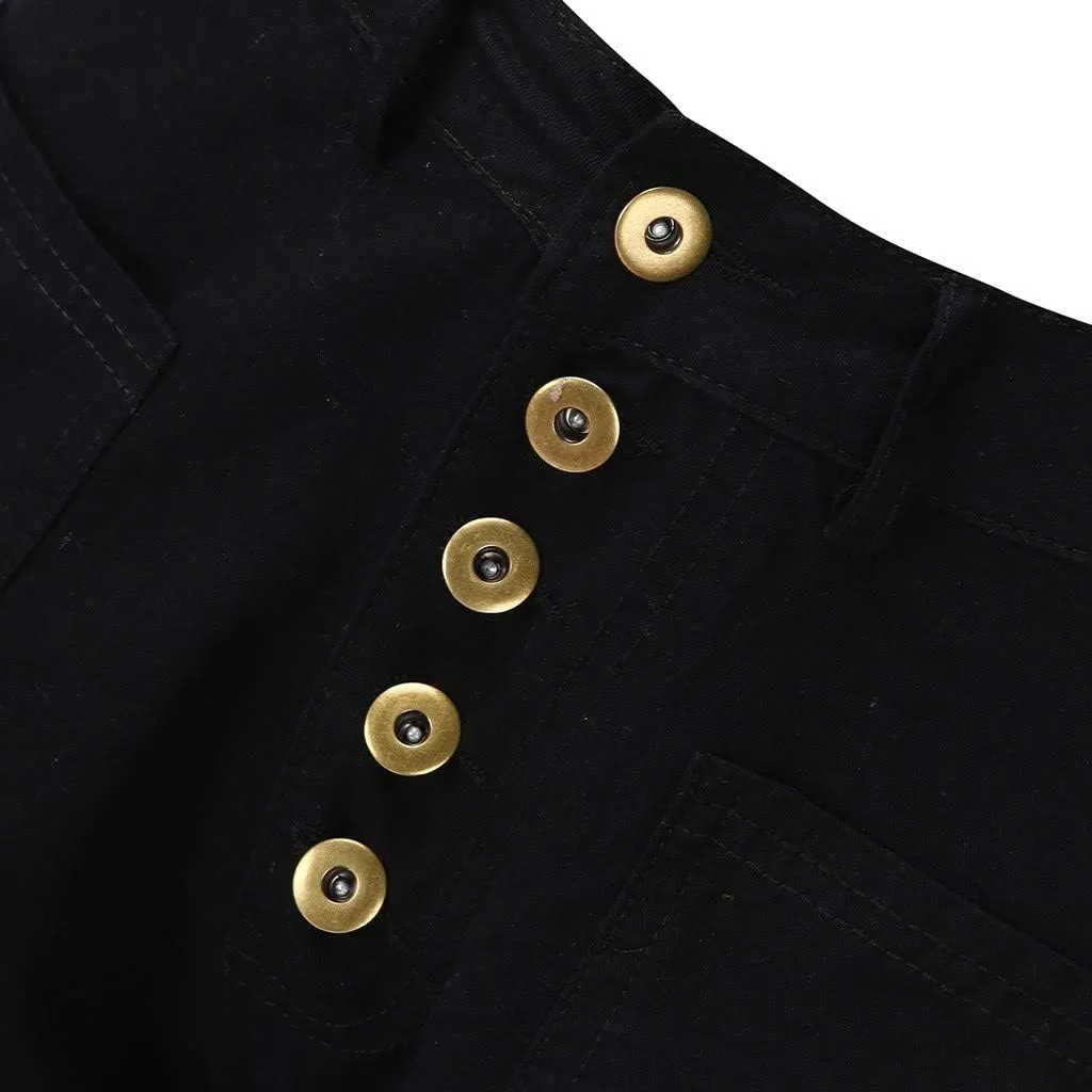 Jeans for Women 2024 Pants Waisted Trousers Jeans Lace Poket Denim Women's Jeans Black Jeans Womens Black Pants for