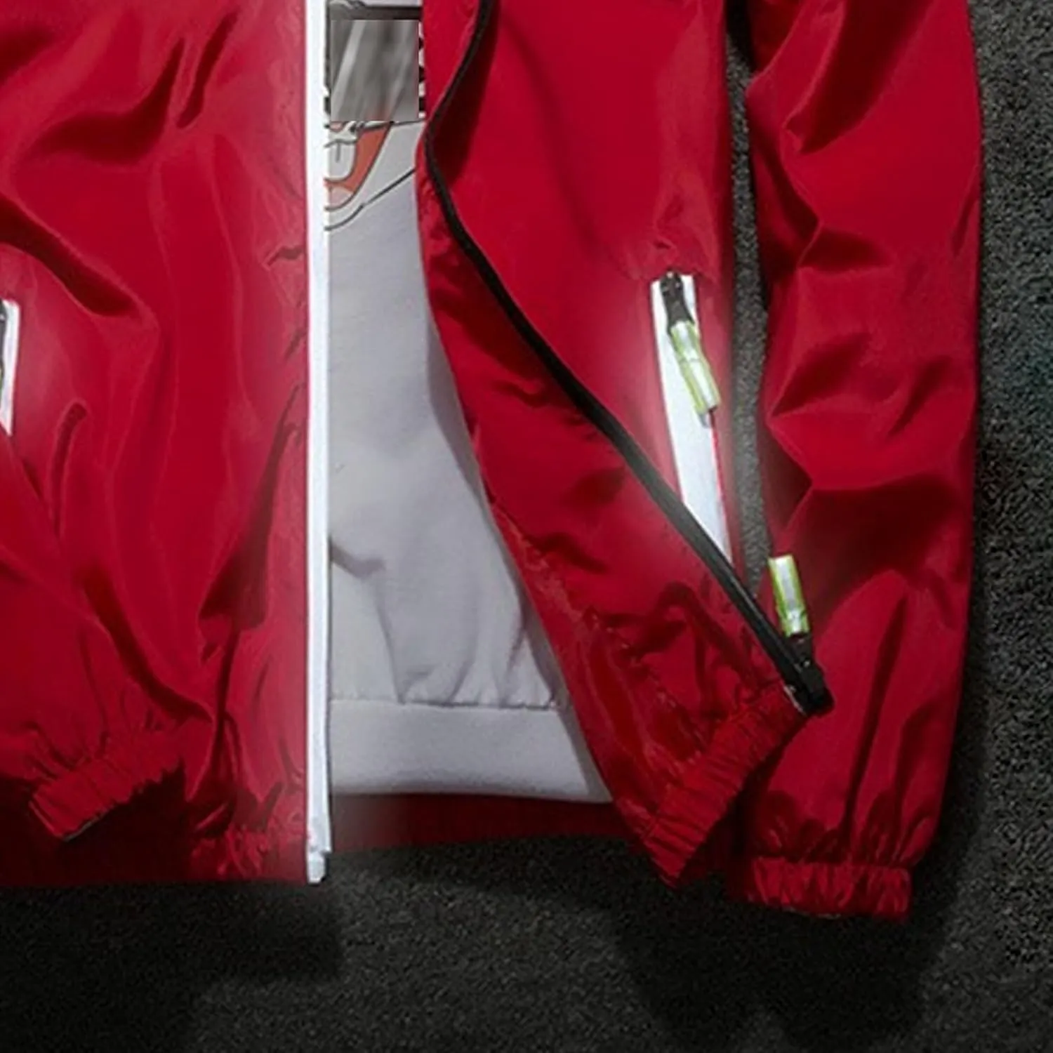 JEKE-DG Men's Fashion Hooded Full Zip Jacket Lightweight Casual Baseball Jackets Loose Fit Windbreaker Jacket Coat