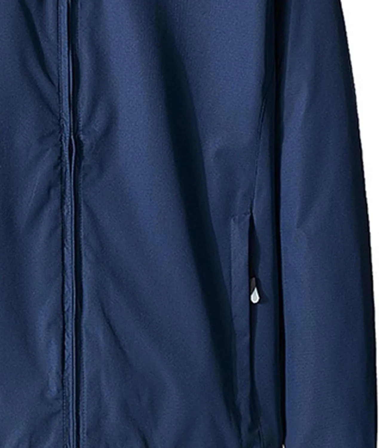 JEKE-DG Men's Full Zip Casual Windbreaker Jacket Hooded Long Sleeve Waterproof Jackets Solid Loose Fit Jacket Coat
