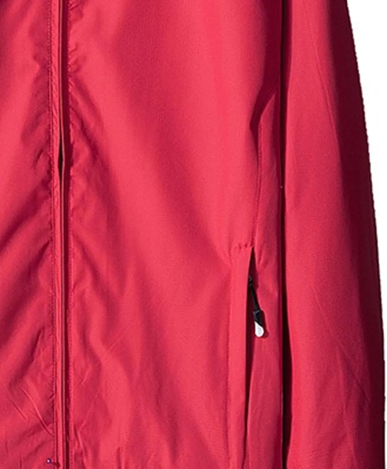 JEKE-DG Men's Full Zip Casual Windbreaker Jacket Hooded Long Sleeve Waterproof Jackets Solid Loose Fit Jacket Coat