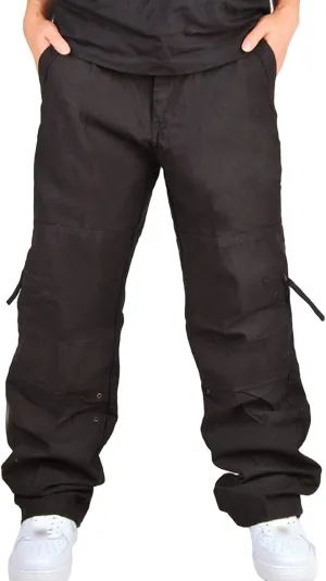 JEShifangjiusu Men's Outdoor Cargo Pants with Multi Pockets Cotton Tactical Hiking Pants Outdoor Military Army Cargo Pants