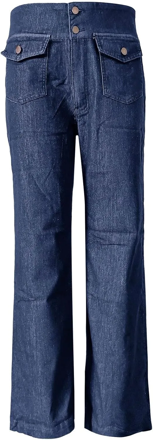 LCMTWX Skinny Jeans for Women Denim Bib Women's Fashion Bib Rompers Pants Women's Jeans Stretchy Raw Hem High Rise Jeans