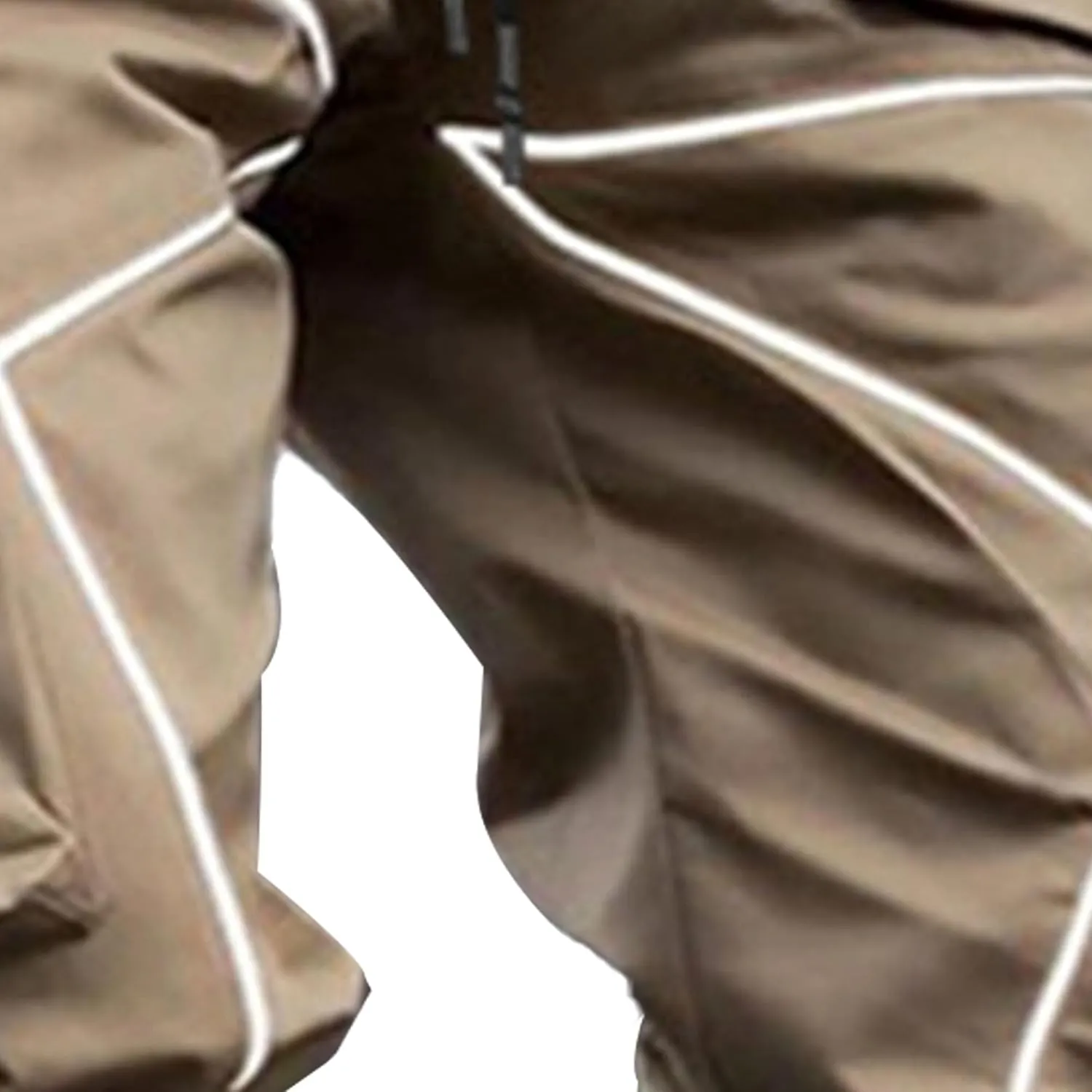 Maiyifu-GJ Men's Multi-Pocket Cargo Pants Elastic Waist Hiking Sweatpants Casual Athletic Running Joggers Trousers