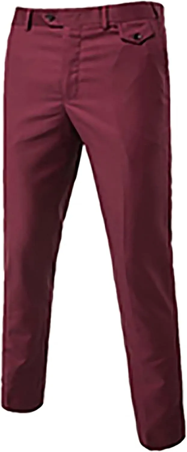 Mens 3 Piece Suit Blazer, Slim Fit Tux with One Button, Jacket Vest and Pants Set for Party, Wedding and Business