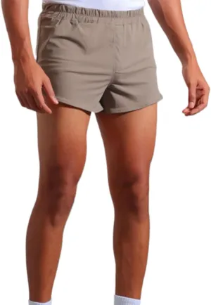 Men's Active Running Shorts Training Exercise Workout Shorts Quick Dry Gym Athletic Performance Shorts with Pockets