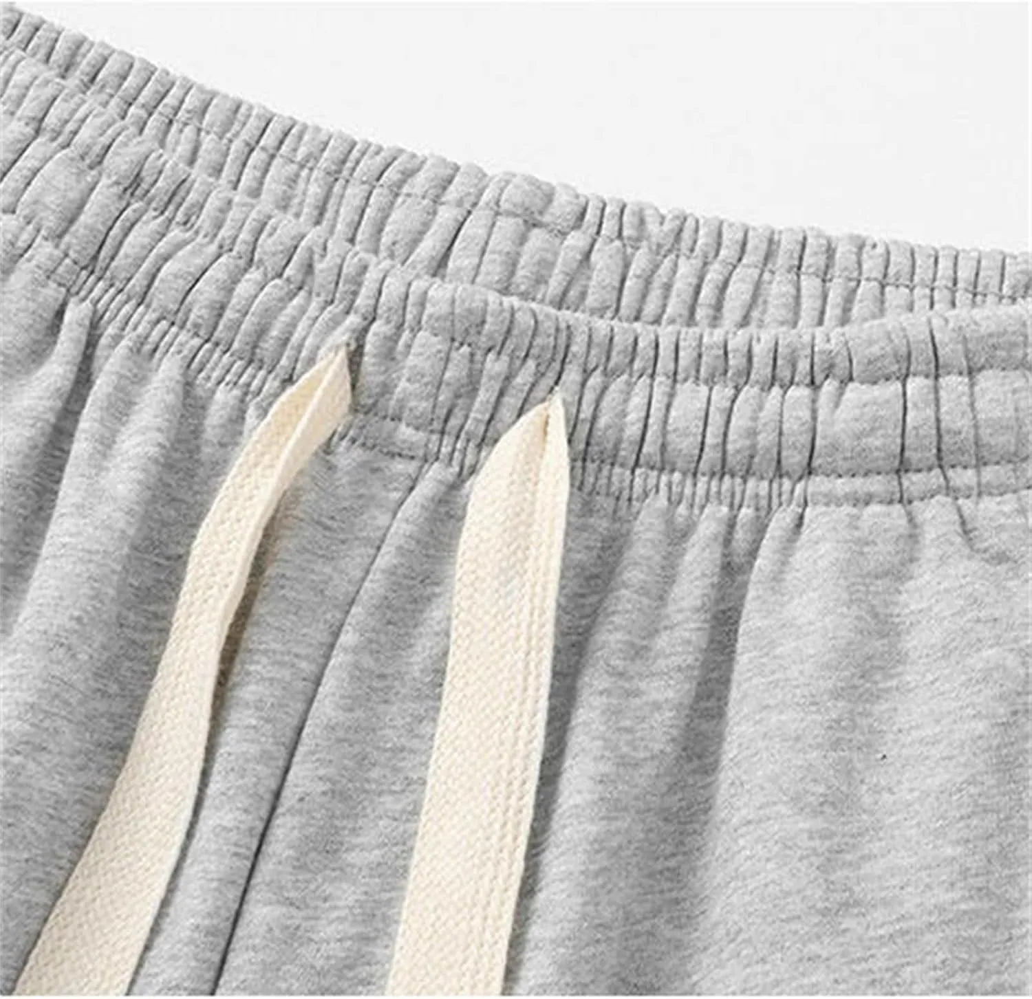 Men's Baggy Wide Leg Pants Summer Elastic Waist Trendy Casual Leisure Style Sport Clothes Comfy Fashion Trousers