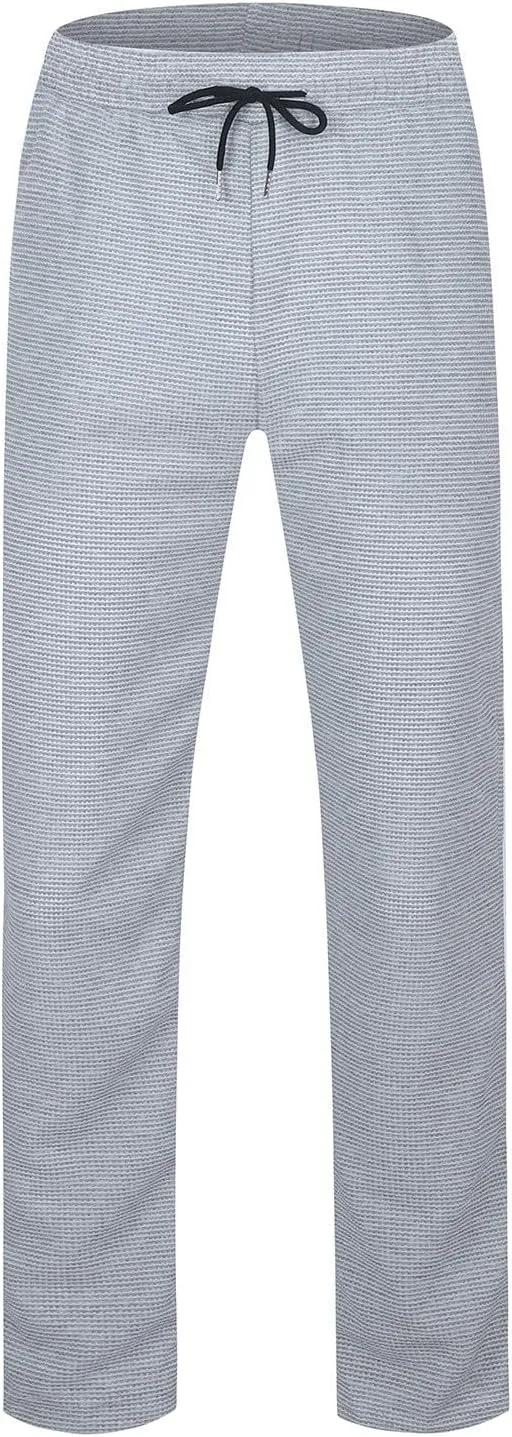 Men's Baggy Wide Leg Pants Summer Elastic Waist Trendy Comfortable Leisure Style Sport Clothes Fresh Trousers