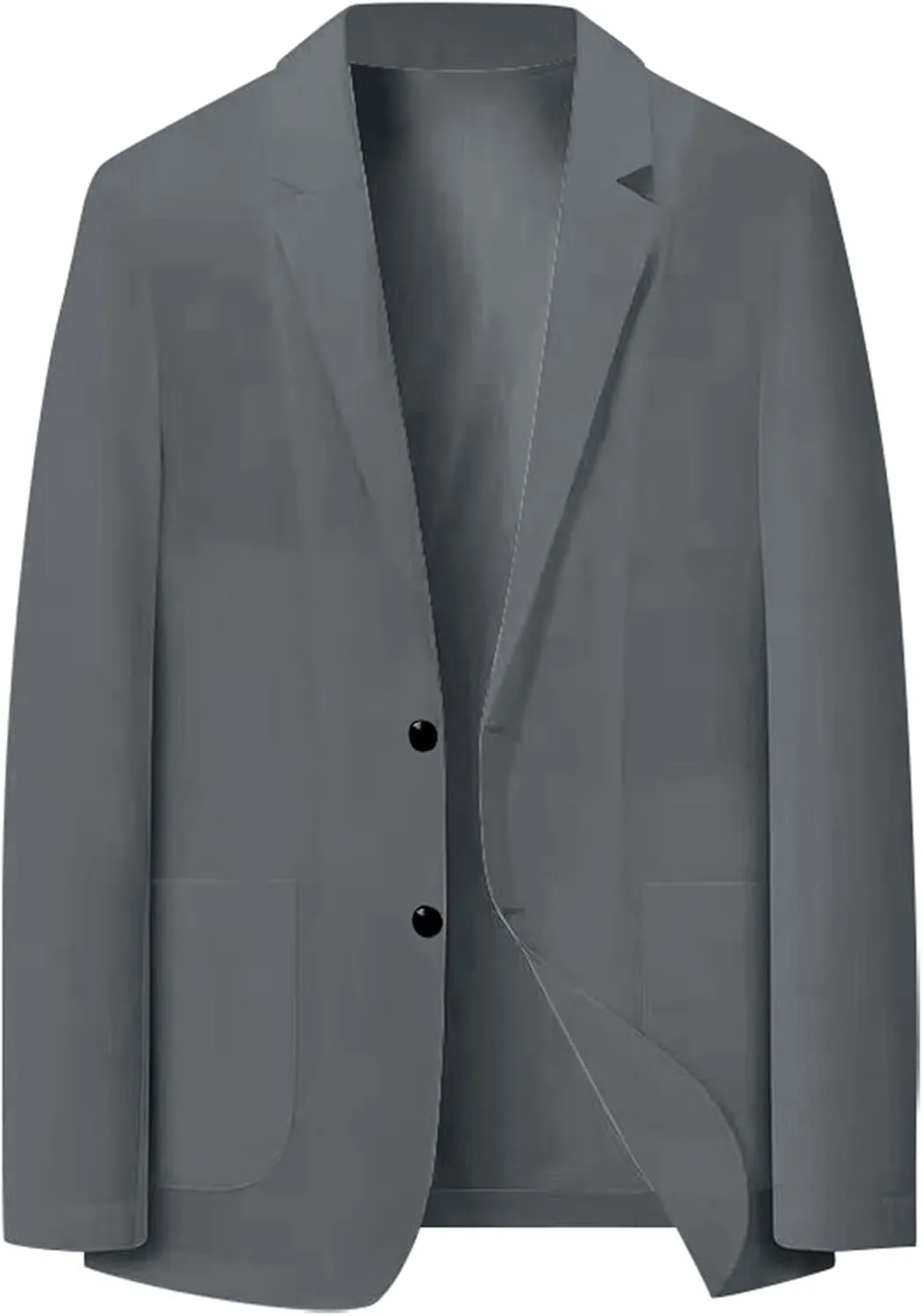 Men's Blazer Casual Sport Coats Slim Fit One Button Suit Jacket Lightweight Sports Jacket