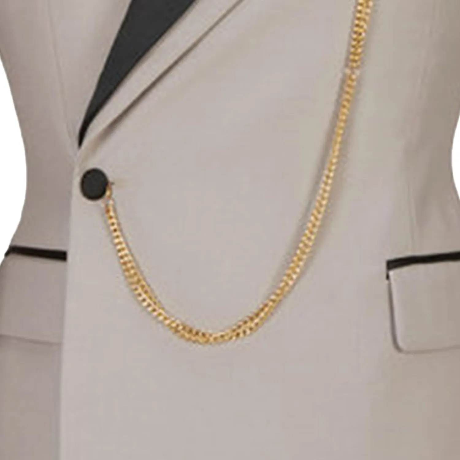 Men's Business Leisure Fashion Slim Suit 2 Piece Double Breasted Prom Tuxedo Suits Party Wedding Solid Blazer Pants