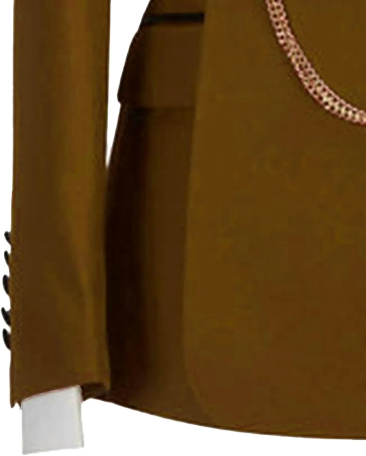 Men's Business Leisure Fashion Slim Suit 2 Piece Double Breasted Prom Tuxedo Suits Party Wedding Solid Blazer Pants