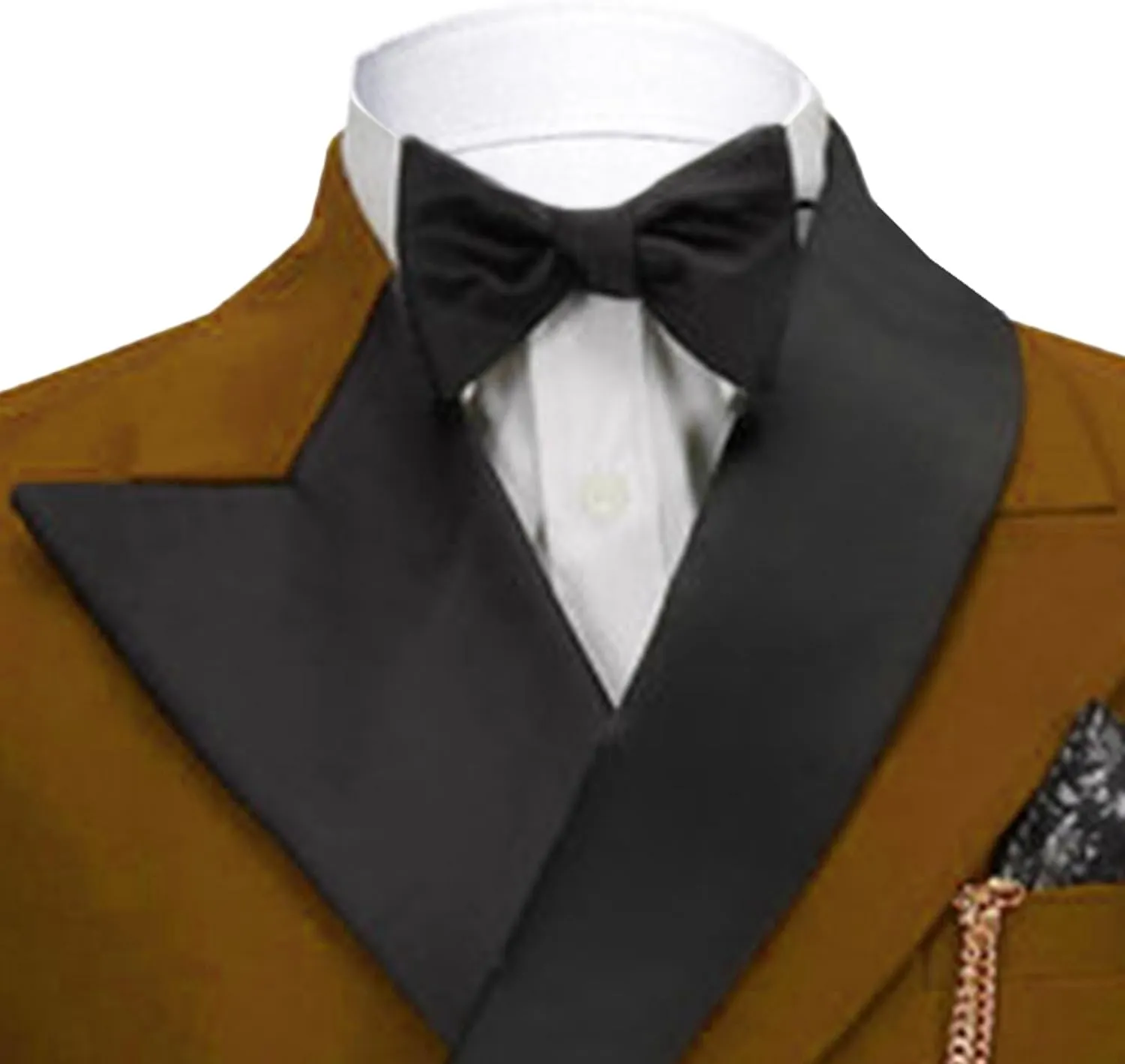 Men's Business Leisure Fashion Slim Suit 2 Piece Double Breasted Prom Tuxedo Suits Party Wedding Solid Blazer Pants