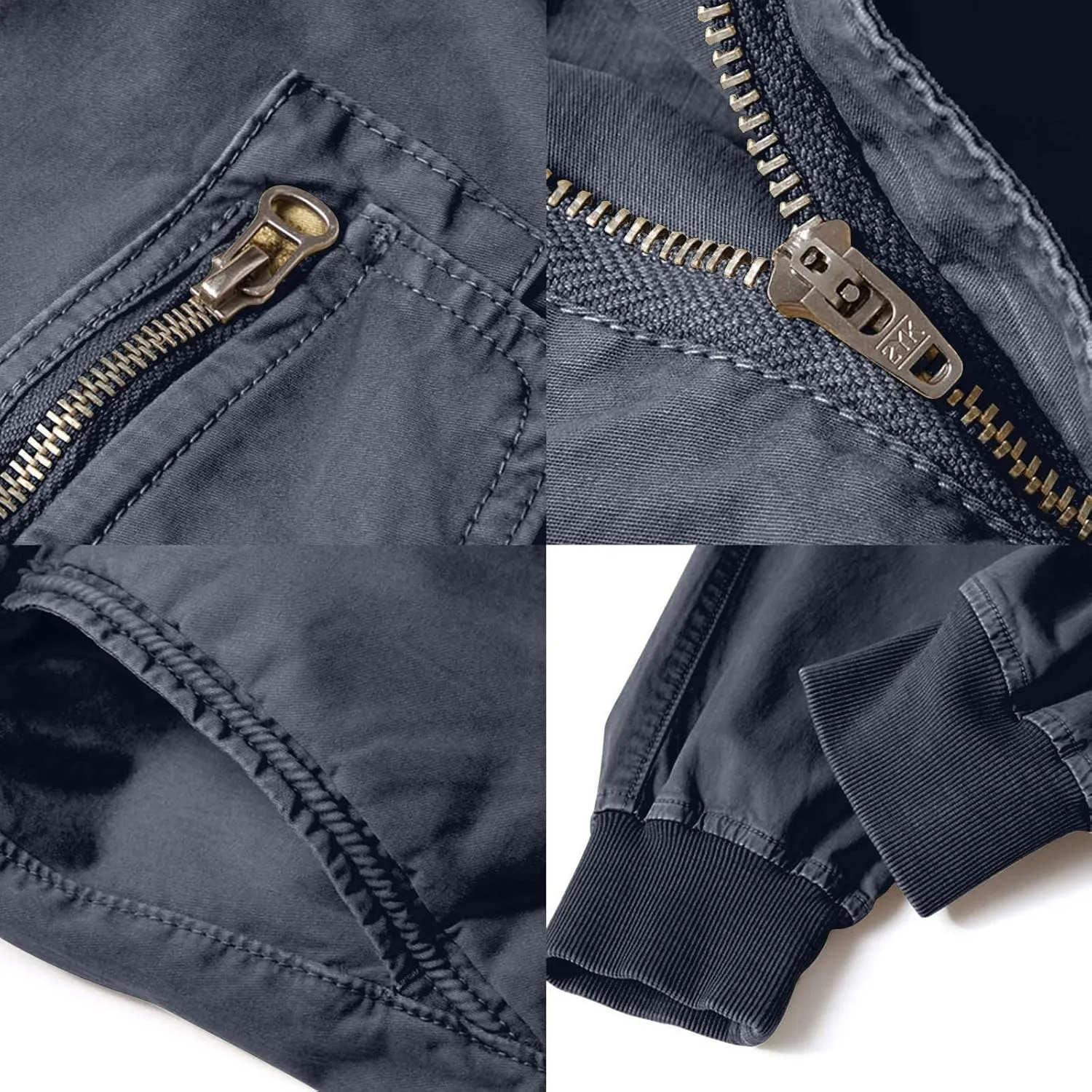 Mens Casual Joggers Cargo Pants Elastic Drawstring Chino Tactical Work Pants Outdoor Hiking Tapered Track Sweatpants