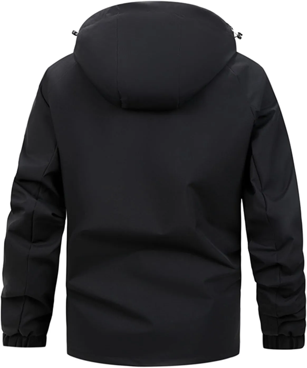 Men’s Casual Patchwork Fashion Long Sleeve Zipper Outwear Sweater Jacket Tops 2024 Big and Tall For Men Fall Comfy