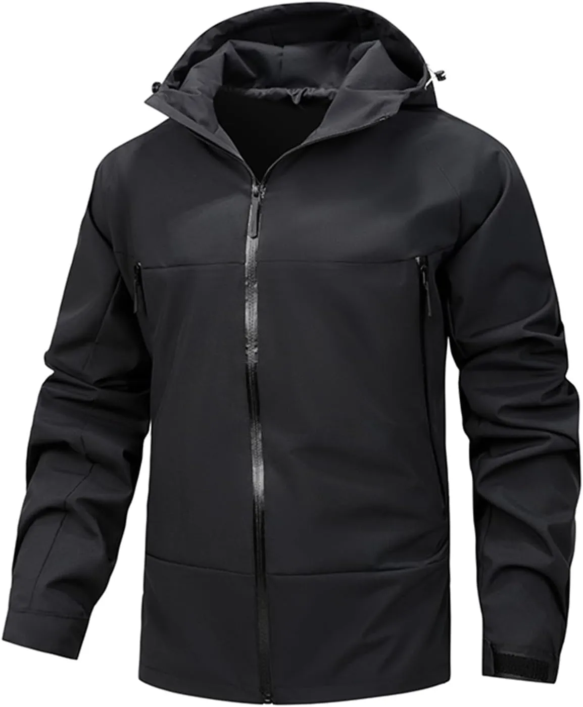 Men’s Casual Patchwork Fashion Long Sleeve Zipper Outwear Sweater Jacket Tops 2024 Big and Tall For Men Fall Comfy