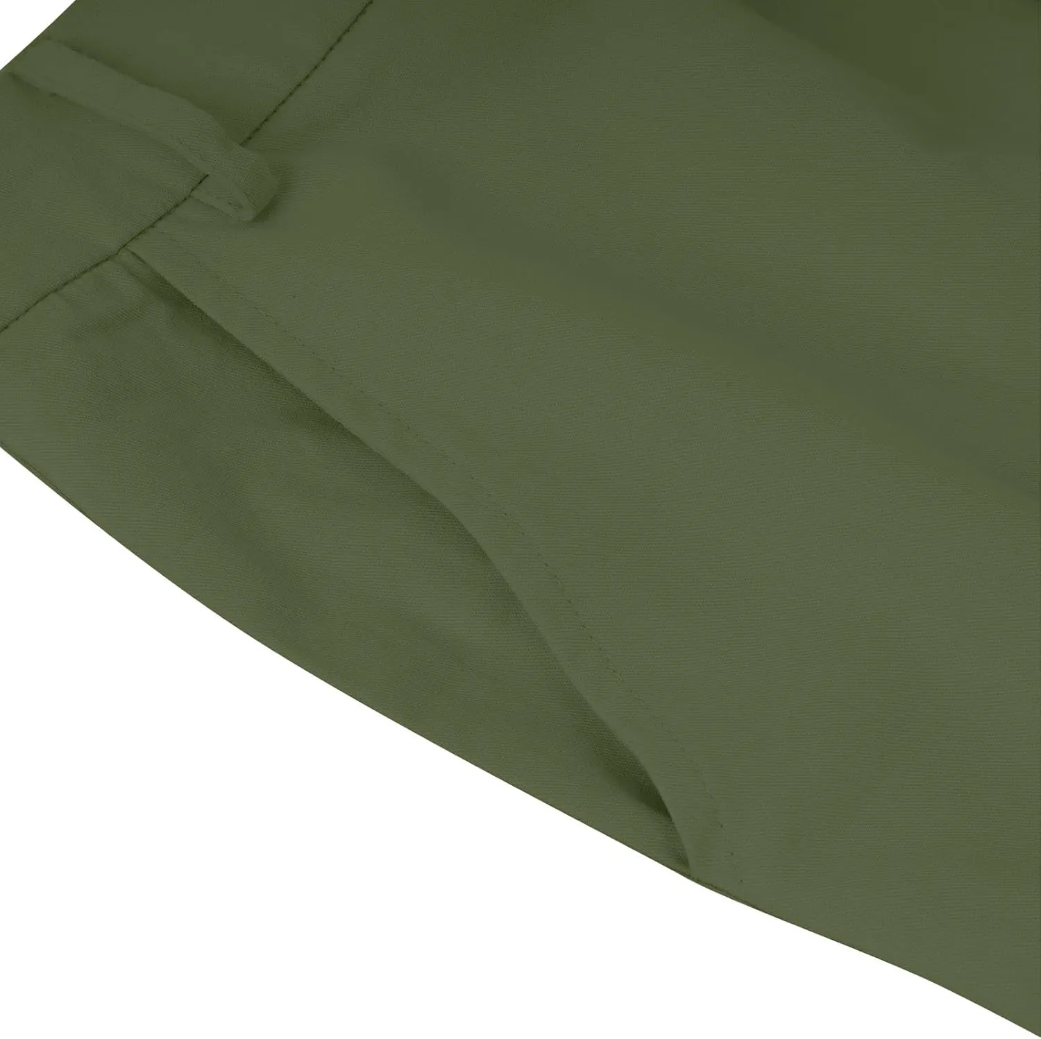 Mens Dress Pants Relaxed Fit Elastic Waist Flat Front Chino Lounge Pants Casual Lightweight Work Slacks with Pockets