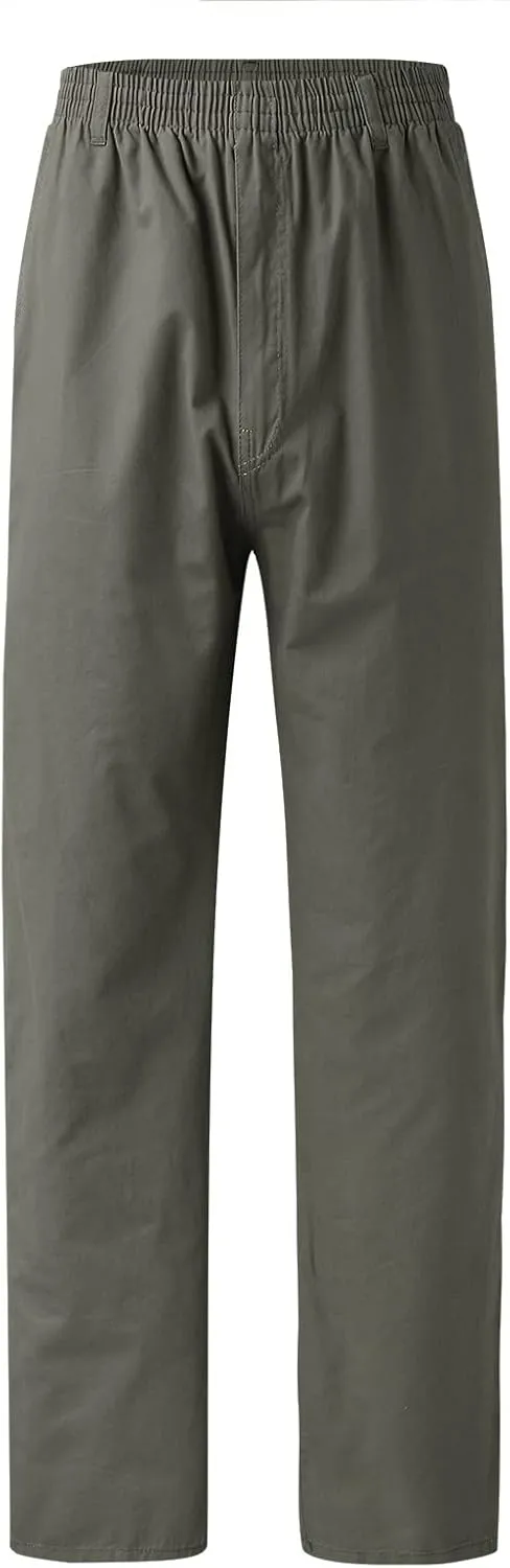 Men's Fit Pants Summer Elastic Waist Trendy Casual Leisure Style Sport Clothes Comfy Fashion Trousers