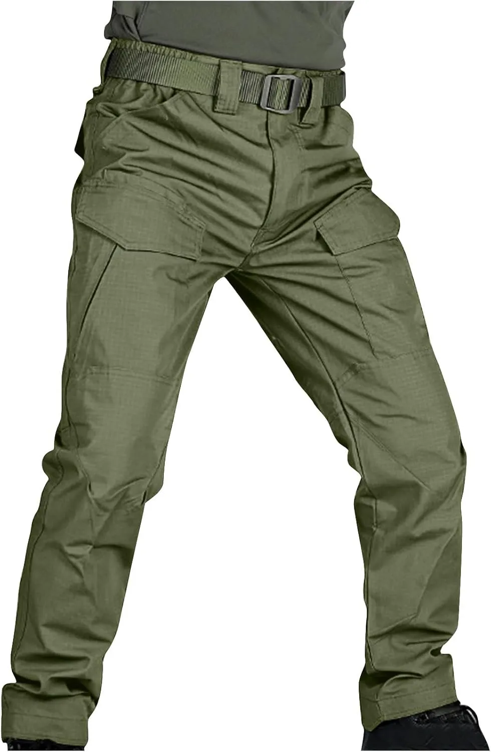 Men's Hiking Tactical Pants Lightweight Outdoor Cargo Pants Military Combat Trousers Quick Dry Sports Athletic Pants
