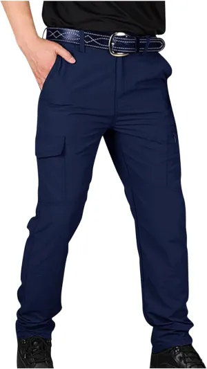 Men's Hiking Tactical Pants Lightweight Outdoor Cargo Pants Military Combat Trousers Quick Dry Sports Athletic Pants