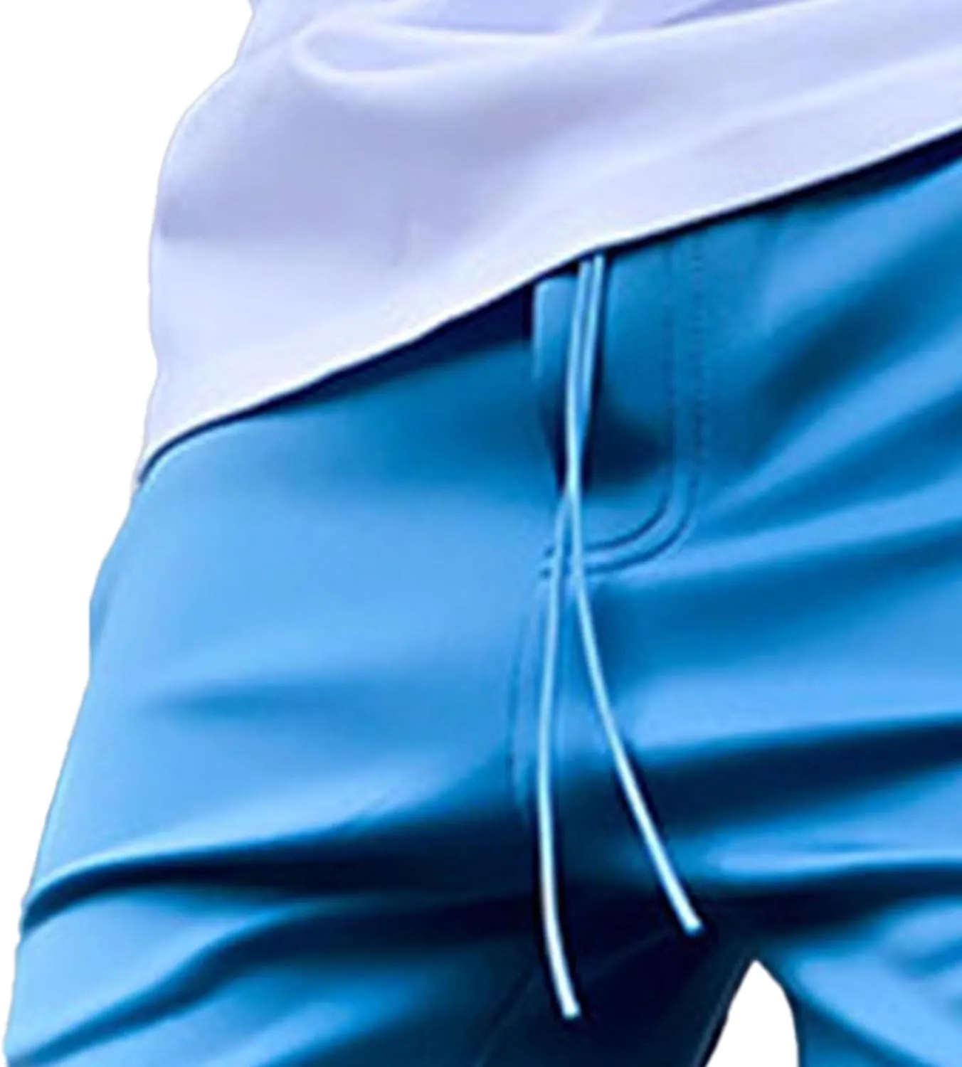 Men's Multi Pocket Cargo Pants Punk Rock Street Harem Pants Reflective Technical Hip Hop Sport Pants