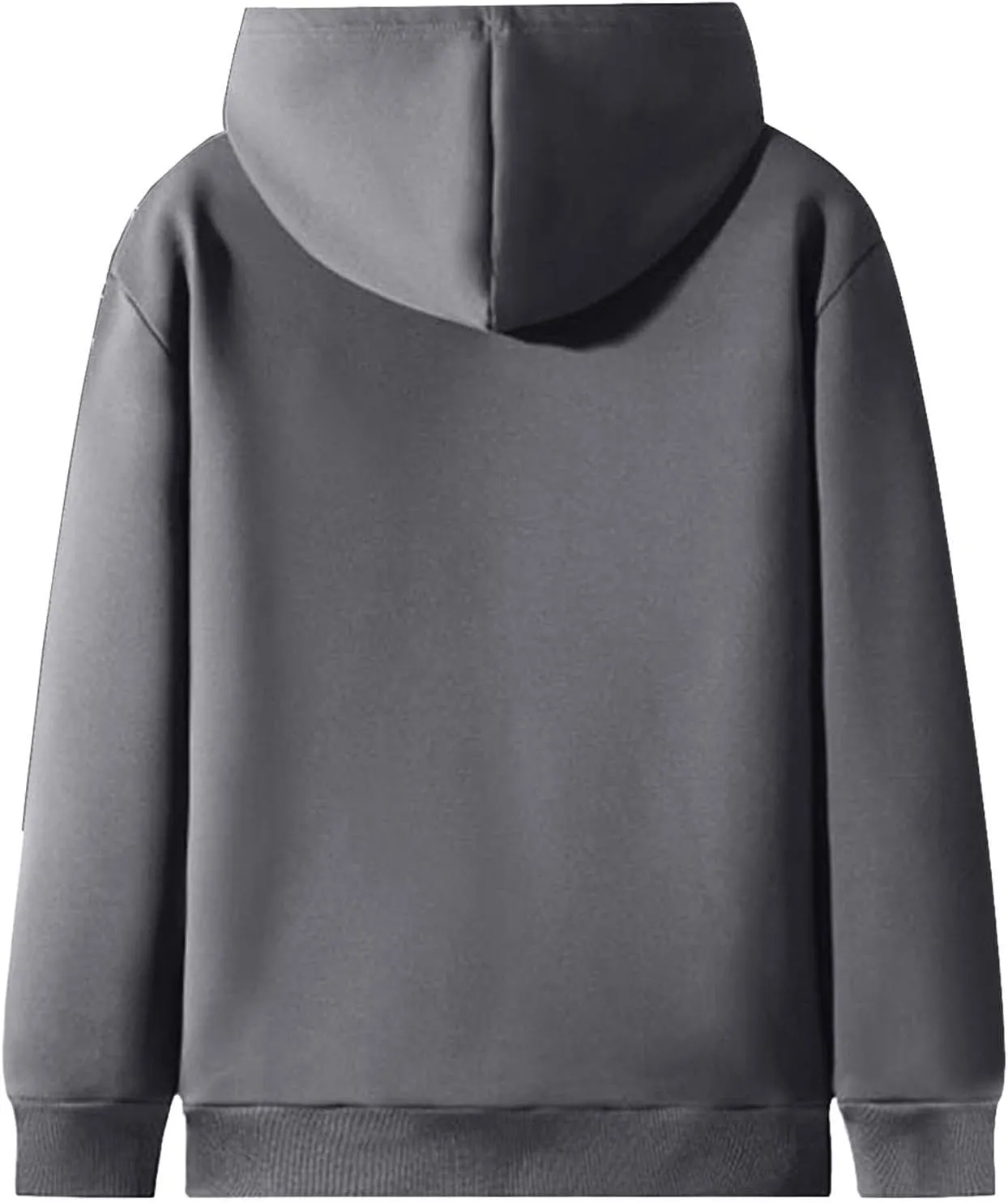 Men's New Casual Fashionable Printed Fleece Hooded Sweatshirt Jacket Coat Tops，Long Sleeve Zippr Furry Warm Comfy